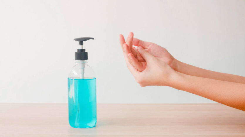 tips desinfectar manos